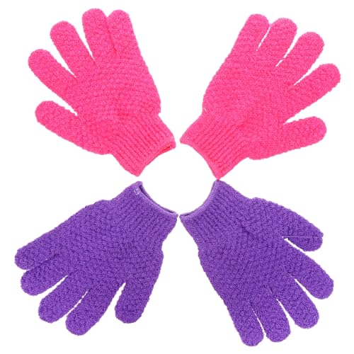 PACKOVE Bade- Und Duschhandschuhe Peeling-handschuhe-set Zur Körperreinigung Bequem Für Frauen Und Männer von PACKOVE