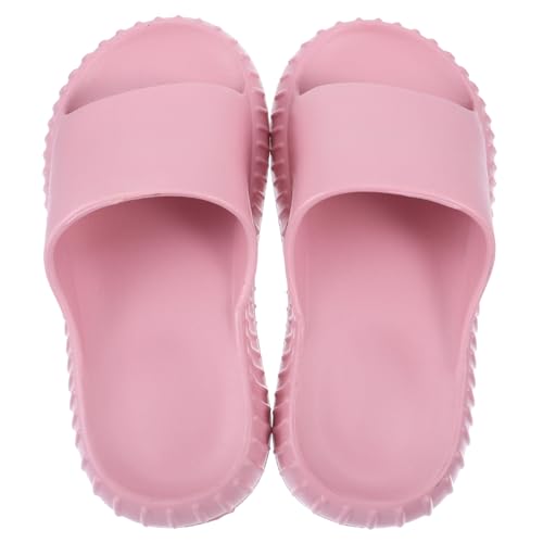 PACKOVE Badeschuhe Rutschfest Schnell Trocknend Weiche Badezimmer Slipper für Mädchen Jungen Atmungsaktive Duschsandalen Geeignet für Bad Schlafzimmer und Freizeit Fußlänge von PACKOVE