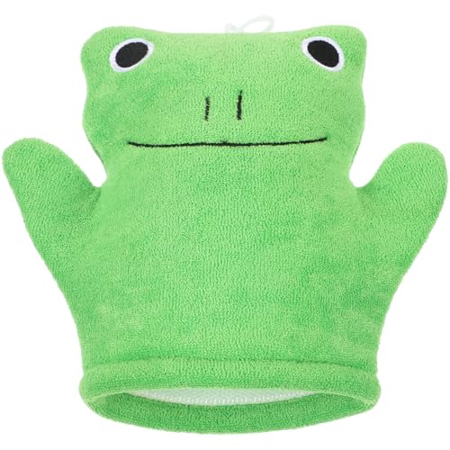 PACKOVE Badetuch Fausthandschuh von für Baumwolle schrubben Duschpeeling Peeling doppelseitiger Peeling-Handschuh Badezubehör Peelingfäustlinge zum Duschhandschuh Handtuchmaterial von PACKOVE