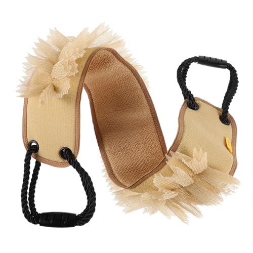 PACKOVE Badetuch Körperpeeling Handtuch Rückenschrubber Für Die Dusche Körperwäscher Haut Waschen Waschlappen Borste Lang Luffa Erwachsene Männer Peeling-körpertuch Beige Viskosestoff von PACKOVE