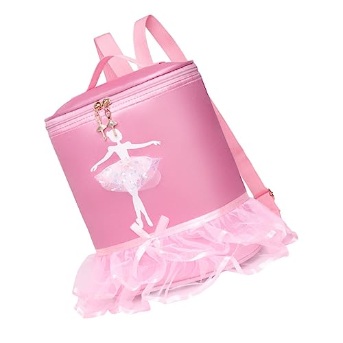 PACKOVE Ballett Tanz Rucksack Für Junge Mädchen Großer Aufbewahrungstasche Mit Verstellbarem Schultergurt Für Ballett Moderne Tänze Und Aktivitäten Im Freien Rosa Klein PACKOVE Ballett Tanz Rucksack Für Junge Mädchen Großer Aufbewahrungstasche Mit Verstellbarem Schultergurt Für Ballett Moderne Tänze Und Aktivitäten Im Freien Rosa Klein von PACKOVE