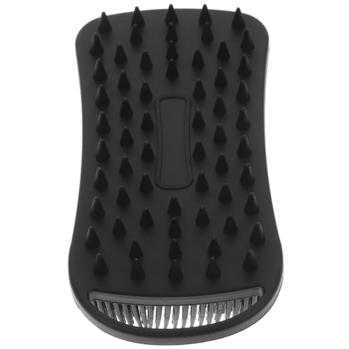 PACKOVE Bartbürste Tastbürste Gesichtspeeling Schnurrbartschneider Manscape Körperpeeling Der Schwamm Für Barthaar Bartdampfer Für Männer Silikon Spülbürste Hautpeeling von PACKOVE