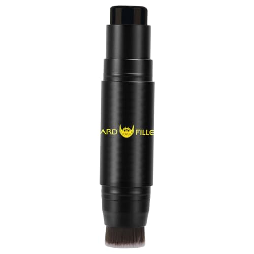 PACKOVE Bartstift Zum Färben Bartformer Bartstift Für Damen Bartformer Bartstift Für Herren Bart Make Up Kunstfaser Schwarz von PACKOVE