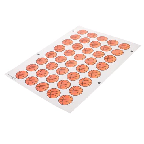 PACKOVE Basketball Temporary Tattoos Aufkleber Langlebig für Hände Gesicht Körper Festival Sport Fans Zubehör von PACKOVE
