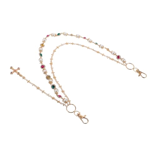 PACKOVE Bauchschmuck Taillen Blumenkette Gürtel Körperschmuck Für Frauen Rock Taille Körperkette Strass Metall Taillenkette Schmuck Gürtel Strass Körperschmuck von PACKOVE