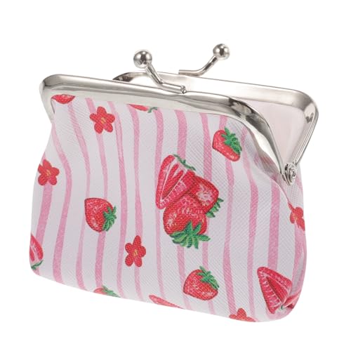 PACKOVE Kleine Geldbörse Mit Fruchtigem Muster Handliches Münzfach Für Damen Für Reisen Strand Und Alltag Praktischer Kleingeldbeutel Für Schüler Und Erwachsene von PACKOVE