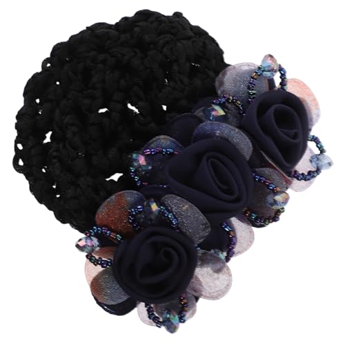 PACKOVE Haarnetz Für Dutt Abdeckungen Blumen Haarnetze Für Frauen Haar Accessoires Für Frauen Dutt Netz Für Haare von PACKOVE