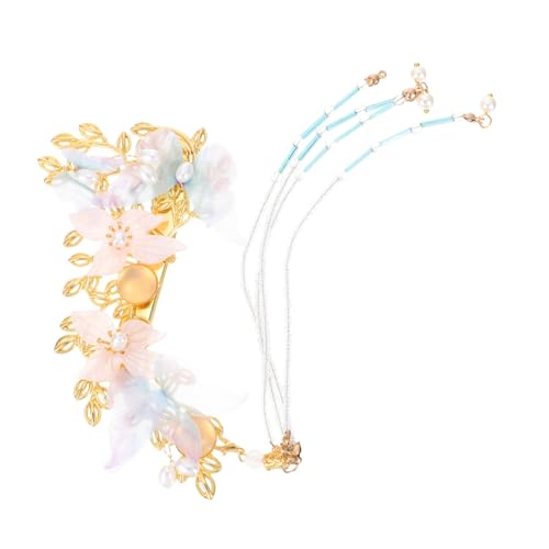 PACKOVE Blumenperlen Haarnadel Quaste Haarschmuck für Damen Hochzeitsaccessoires für Besondere Anlässe Partys Feiern und Alltägliches Styling von PACKOVE