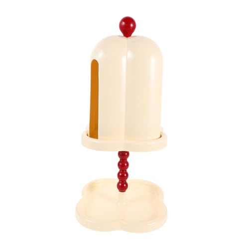 PACKOVE Box Make Up Entferner Baumwollbox Papieraufbewahrungsregal Papieraufbewahrungsregal Seidenpapierhalter Für Zuhause Doppelschichtige Taschentuchaufbewahrung Taschentuchständer Für von PACKOVE