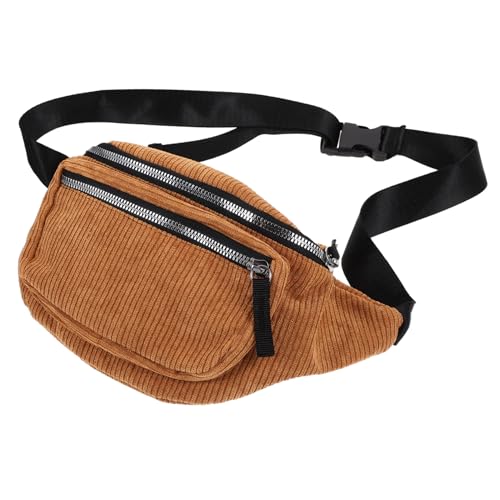 PACKOVE Cord Hüfttasche Für Damen Tragbare Brusttasche Modische Outdoor-gürteltasche Mit Stauraum Für Telefon Geldbörse Schlüssel Und Mehr Für Reisen Radfahren Und Einkaufen Leicht Und Pra PACKOVE Cord Hüfttasche Für Damen Tragbare Brusttasche Modische Outdoor-gürteltasche Mit Stauraum Für Telefon Geldbörse Schlüssel Und Mehr Für Reisen Radfahren Und Einkaufen Leicht Und Pra von PACKOVE