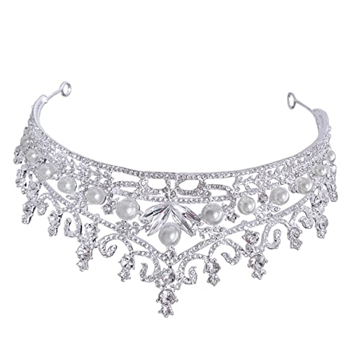 PACKOVE Braut Tiara aus Strass für Hochzeiten Geburtstagsfeiern Besondere Anlässe Kristallkrone für Damen Einfach zu Tragen Funkelnder Haarschmuck für Festlichen Look PACKOVE Braut Tiara aus Strass für Hochzeiten Geburtstagsfeiern Besondere Anlässe Kristallkrone für Damen Einfach zu Tragen Funkelnder Haarschmuck für Festlichen Look von PACKOVE