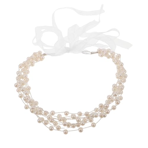 PACKOVE Bridal Headpiece mit Flexibler Perlenranke Leichtes Braut Haarschmuck-accessoire für Flechtfrisuren Vielseitig Anpassbares Stirnband für Hochzeit Braut und Brautjungfern PACKOVE Bridal Headpiece mit Flexibler Perlenranke Leichtes Braut Haarschmuck-accessoire für Flechtfrisuren Vielseitig Anpassbares Stirnband für Hochzeit Braut und Brautjungfern von PACKOVE