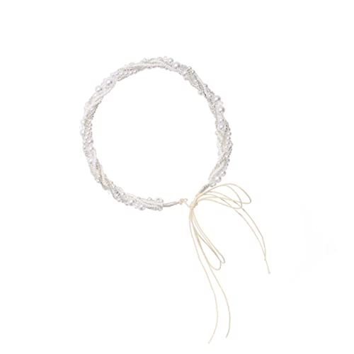 PACKOVE Bridal Headpiece mit Imitationsperlen Hochzeits Haarband Langlebiger Haarschmuck Damen für Hochzeit Party Festival und Alltag Modischer Perlen Haarreif Charmantes Accessoire von PACKOVE