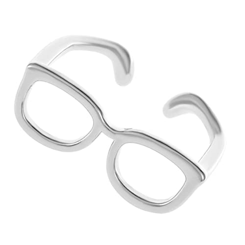 PACKOVE Verstellbarer Offener Brillenring für Paare Aesthetischer Schmuck Hautfreundliches Material Einzigartiges für Männer und Frauen für PACKOVE Verstellbarer Offener Brillenring für Paare Aesthetischer Schmuck Hautfreundliches Material Einzigartiges für Männer und Frauen für von PACKOVE