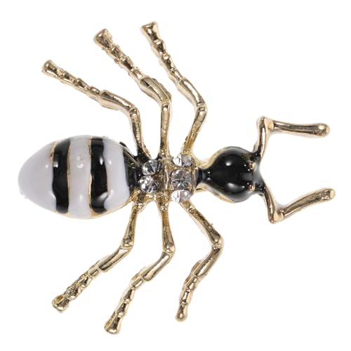 PACKOVE Legierung Ameisen Brosche Mit Strass Dekoration Tier Anstecknadel Schmuck Für Hut Tasche Kleidung von PACKOVE