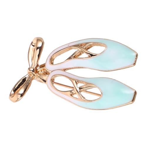 PACKOVE Brosche Damen Ballettschuh aus Langlebiger Legierung Emailliert Modisches Tanz Anstecknadel Accessoire für Kleid Hemd Zeremonie für Ballettliebhaber von PACKOVE