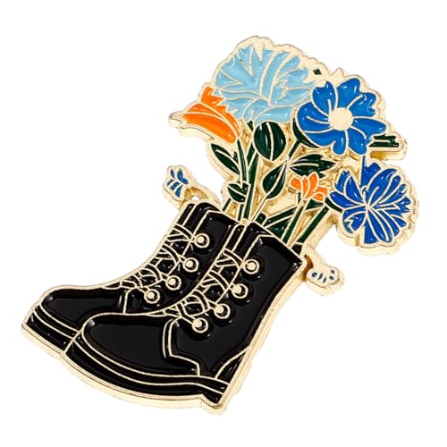 PACKOVE Brosche Pin für Frauen Kreative Blumenförmige Stiefel Brosche Nadel Elegantes Accessoire für Kleidung Hochzeiten Jubiläen Muttertag Robust Langlebig PACKOVE Brosche Pin für Frauen Kreative Blumenförmige Stiefel Brosche Nadel Elegantes Accessoire für Kleidung Hochzeiten Jubiläen Muttertag Robust Langlebig von PACKOVE