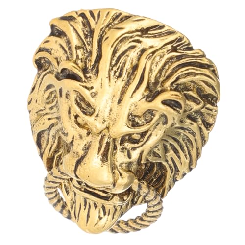 PACKOVE Brosche Für Männer Tieranstecker Aus Dekorative Brosche Für Jacken Und Anzüge Kleidungsaccessoire Mit Löwenmotiv Herren-kragennadel PACKOVE Brosche Für Männer Tieranstecker Aus Dekorative Brosche Für Jacken Und Anzüge Kleidungsaccessoire Mit Löwenmotiv Herren-kragennadel von PACKOVE