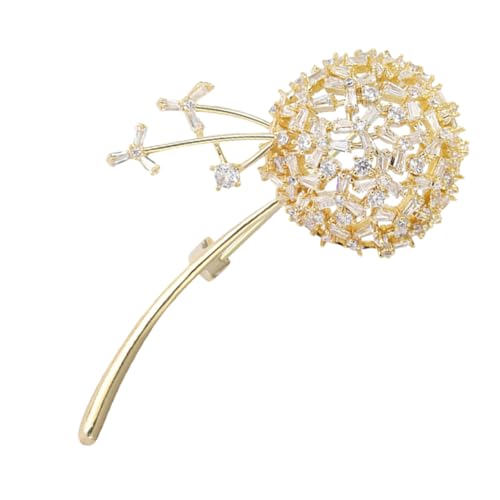 PACKOVE Brosche Zirkonia für Frauen Anstecknadel für Anzüge Kleider Hochwertiges Accessoire für Hochzeiten Partys Besondere Anlässe von PACKOVE