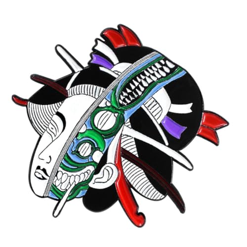PACKOVE Brosche mit Einzigartigem Design Strapazierfähiges Material Vielseitig als Halloween Accessoire und Modischer Anstecknadel Passend für Damen Jeden Alters und Festliche Anlässe von PACKOVE
