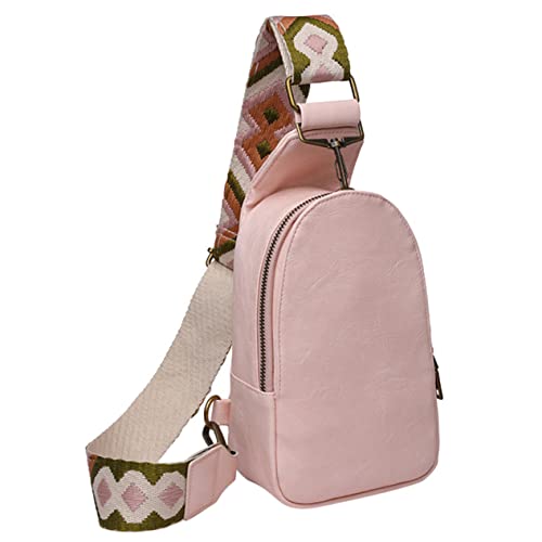 PACKOVE Brusttasche Damen Geldbörse Trendige Geldbörse Hüfttasche Geldbörse Für Männer Umhängetaschen Damen Umhängetasche Zum Umhängen Herren Lederrucksack Pu Frisch Fräulein Gürtel von PACKOVE