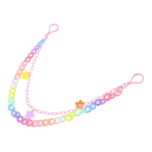 PACKOVE Bunte Regenbogen Hosenkette aus Resin Passend für Hip Hop Pants Modisch und Abnehmbar Punk inspirierte Stylische Accessoire für Damen und Herren Auffälliges Design von PACKOVE