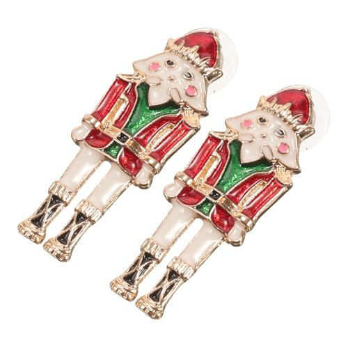 PACKOVE Cartoon Nutcracker Ohrhänger für Damen Leichte Ohrringe Einzigartiges Design Bequeme als für Party und Festival von PACKOVE