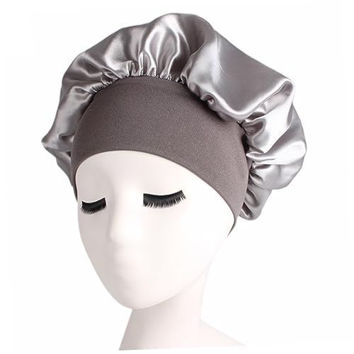 PACKOVE Chemo Mütze Für Damen Elastische Schlafkopfbedeckung Stirnband Mit Breiter Krempe Kopfbedeckung Für Nacht Geeignet Für Verschiedene Kopfumfänge von PACKOVE