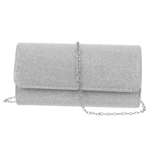 PACKOVE Damen Clutch Abendtasche mit Kette Umhängetasche für Hochzeiten Partys Besondere Anlässe Stilvolles Design Praktische Handtasche für Telefon Schlüssel von PACKOVE