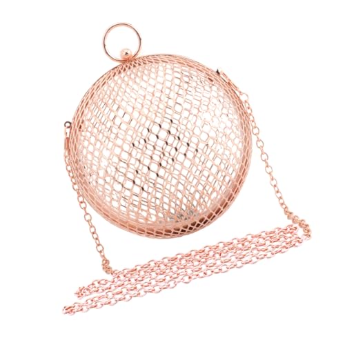 PACKOVE Damen Crossbody Bag mit Kreativem Hohlraum Design Kettenhandtasche für Party und Alltag Langlebige Umhängetasche Leicht zu Reinigen Stilvolles von PACKOVE