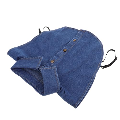 PACKOVE Damen Denim Fake Abnehmbarer Halblangarm für Pullover Sweatshirts Vielseitiger Blusenkragen für Freizeit Besondere Anlässe PACKOVE Damen Denim Fake Abnehmbarer Halblangarm für Pullover Sweatshirts Vielseitiger Blusenkragen für Freizeit Besondere Anlässe von PACKOVE