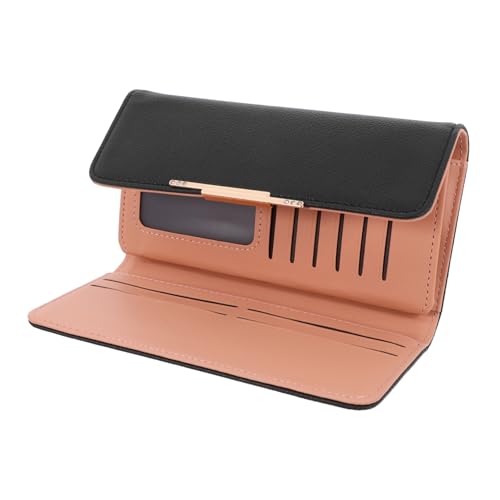 PACKOVE Kompakte Damenbrieftasche Aus Pu- Geldbörse Mit Münzeinsatz Schlanke Clutch Für Bargeld Und Karten Leicht Zu Verstauen in Handtasche Oder Rucksack von PACKOVE