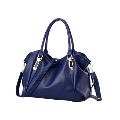 PACKOVE Damen PU Umhängetasche Royal Blau Stilvolle Abend Clutch mit Großer Kapazität Hochzeitstasche für Party Bankett und Festliche Anlässe von PACKOVE