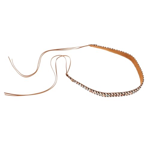 PACKOVE Dekoratives Hutband für Strohhüte Verstellbarer Strandhutriemen für Damen und Herren Langlebiges DIY Hutzubehör Flexibler Hutstreifen für Krempen Vielseitiger Strandkappenriemen von PACKOVE