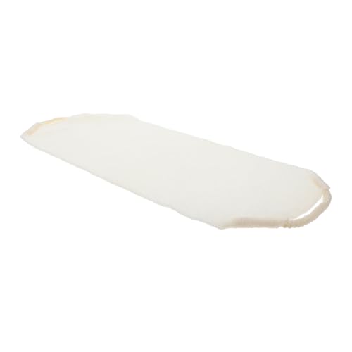 PACKOVE Den Rücken Mit Einem Badetuch Abreiben Schrubben Luffa Badeprodukte Wanne Peeling-rückenwäscher Körper Männer Peeling-waschlappen Rückendusche Schrubber Scheuertuch Beige Nylon von PACKOVE