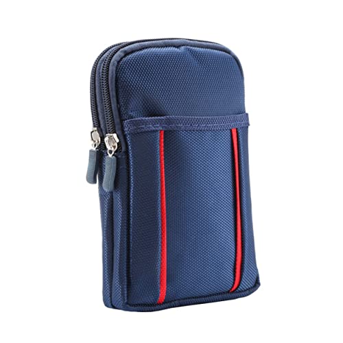 PACKOVE Denim-Tasche Versteckter Hüftgurt Laufgürtel Für Handy Telefonbehälter Hüfttasche Jogginggürtel Karten Tasche Freizeittasche Praktische Handytasche Gürteltasche Joggen Nylon Mann von PACKOVE