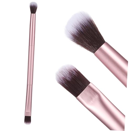 PACKOVE Doppelseitiger Augen-make-up-pinsel Mit Hochwertigen Borsten Aluminiumrohrgriff Für Professionelles Make-up-tool Für Lidschatten Und Augenbrauenpinsel von PACKOVE
