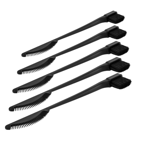 PACKOVE 5stücke Doppelseitiger Augenbrauenpinsel Kamm Und Bürste Für Make-up Glatte Bürste Kontrollkamm Augenbrauenpinsel Für Frauen Und Männer von PACKOVE