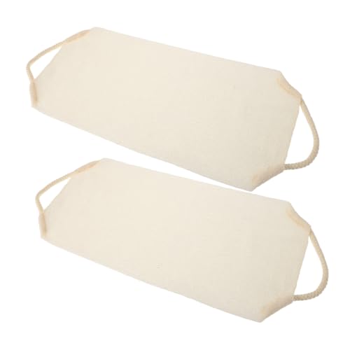 PACKOVE Duschtuch Zum Rückenkratzen – 2-teiliges Peeling-badetuch-set Groß Familiengröße Für Effektives Körperpeeling von PACKOVE