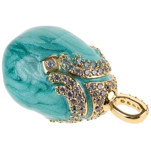 PACKOVE Eieranhänger Eiförmige Schmuckanhänger Für Halskette Diy-anhänger Für Armband Anhänger Zur Schmuckherstellung Kleine Schmuckanhänger Zubehör Zur Schmuckherstellung Ohrringanhänger von PACKOVE