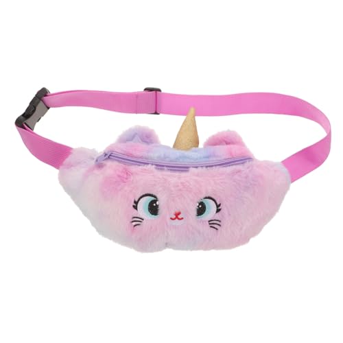 PACKOVE Plüsch Tasche Einhorn Junge Mädchen Hüfttasche Brusttasche Bauchtasche Mädchen Kindertasche Reise Gürteltasche Outdoor von PACKOVE