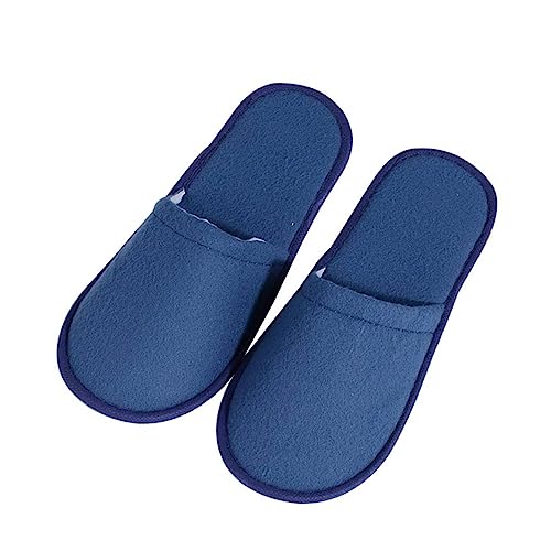 PACKOVE Einweg Hausschuhe aus Weichem mit Rutschfester EVA Sohle Bequeme Indoor Slipper für Hotel Gäste Familie Blau Atmungsaktiv und Strapazierfähig PACKOVE Einweg Hausschuhe aus Weichem mit Rutschfester EVA Sohle Bequeme Indoor Slipper für Hotel Gäste Familie Blau Atmungsaktiv und Strapazierfähig von PACKOVE