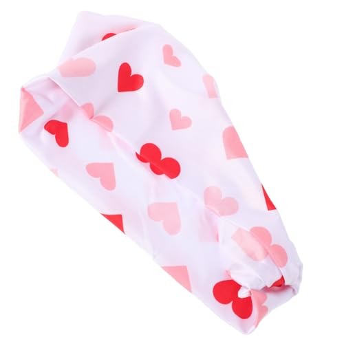 PACKOVE Elastisches Sport Stirnband Damen Weiches Breites Herz Haarband Schweißabsorbierend für Yoga Laufen Fitness Workout Gym Rutschfest und Haarfreundlich von PACKOVE