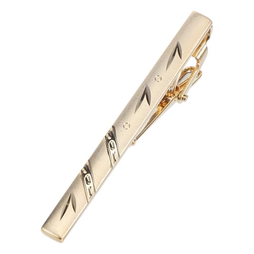 PACKOVE Elegante Krawattenklammer aus Metall Business Tie Clip für Herren Passend für Anzug und Hemd Robustes Accessoire für Hochzeit Büro Formelle Anlässe und Partys von PACKOVE