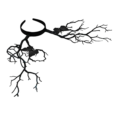 PACKOVE Exaggeriertes Geweih Haarreifen Schwarz Weihnachtskopfschmuck Cosplay Party Haarschmuck Schonend Für Kopf Und Haare Festliche Accessoires Für Familie von PACKOVE