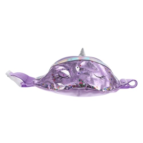 PACKOVE Einhorn-Tasche Für Mädchen Schicke Gürteltasche Mit Einhorn- Robustes Material Zum Einkaufen Und Für Handy Und von PACKOVE