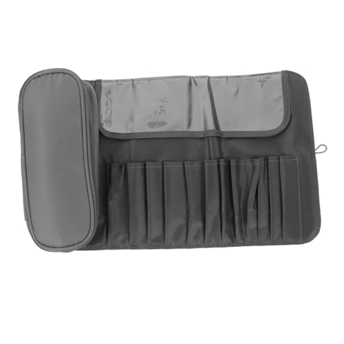 PACKOVE Faltbare Make Up Pinsel Aufbewahrungstasche Multifunktionale Kosmetikpouch mit Falt Design für Reisen und Zuhause Praktischer Organizer für Make Up Utensilien von PACKOVE