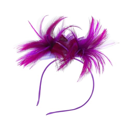 PACKOVE Eleganter Vintage Fascinator Haarschmuck Mit Netzschleier Für Hochzeiten Und Partys Leichtes Stirnband Mit Romantischem Design Für Festlichkeiten Und Besondere Anlässe von PACKOVE