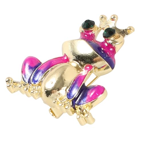 PACKOVE Frosch Brosche Anstecknadel Für Frauen Niedliche Cartoon Tierbrosche Aus Metall Dekorative Reversnadel Für Kleidung Hüte Taschen Langlebiges Leichtes Design Für Ihren Individuellen PACKOVE Frosch Brosche Anstecknadel Für Frauen Niedliche Cartoon Tierbrosche Aus Metall Dekorative Reversnadel Für Kleidung Hüte Taschen Langlebiges Leichtes Design Für Ihren Individuellen von PACKOVE