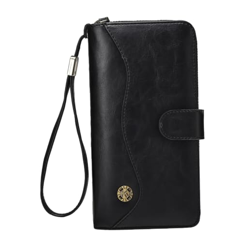 PACKOVE Geldbörse kreditkartenhalter Credit Card Holder Kreditkarteninhaber Brieftasche für Telefon Kartenetui Telefon Brieftasche Geldbeutel stilvolle Handtasche Handy Pu von PACKOVE